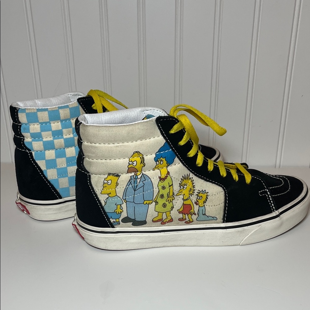 Vans SK8-Hi  x The Simpsons family portrait